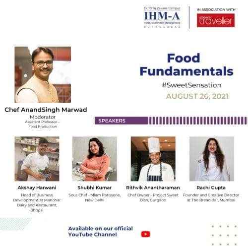 Webinar on Food Fundamentals – Sweet Sensation
