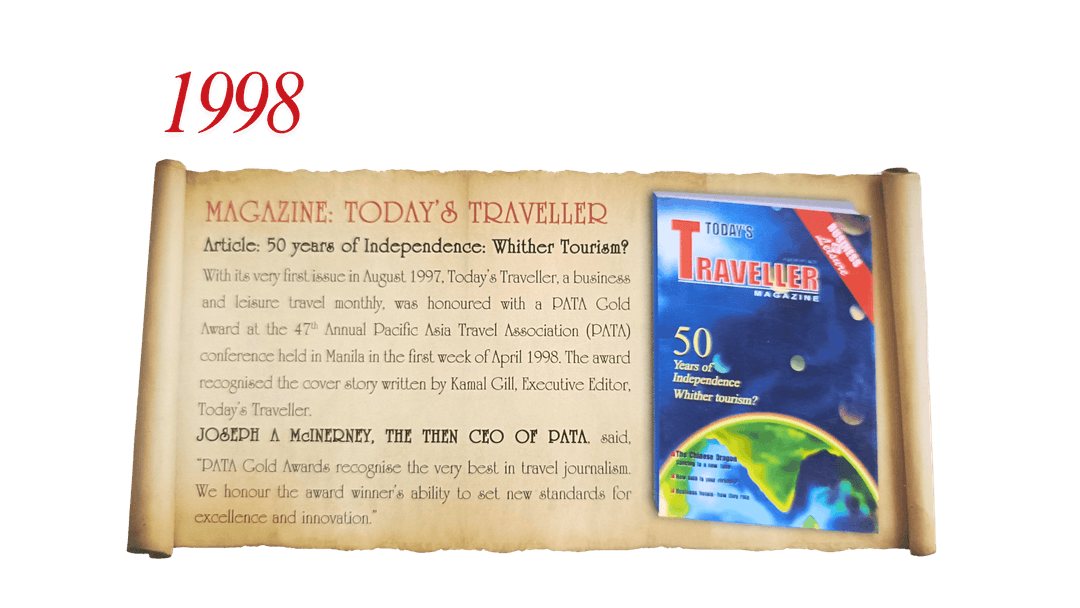 28 years of Today’s Traveller: A journey etched in time