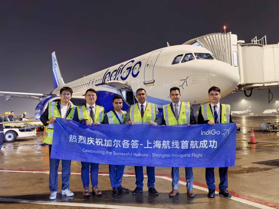 IndiGo boosts India–China connectivity with daily direct Kolkata–Shanghai flights