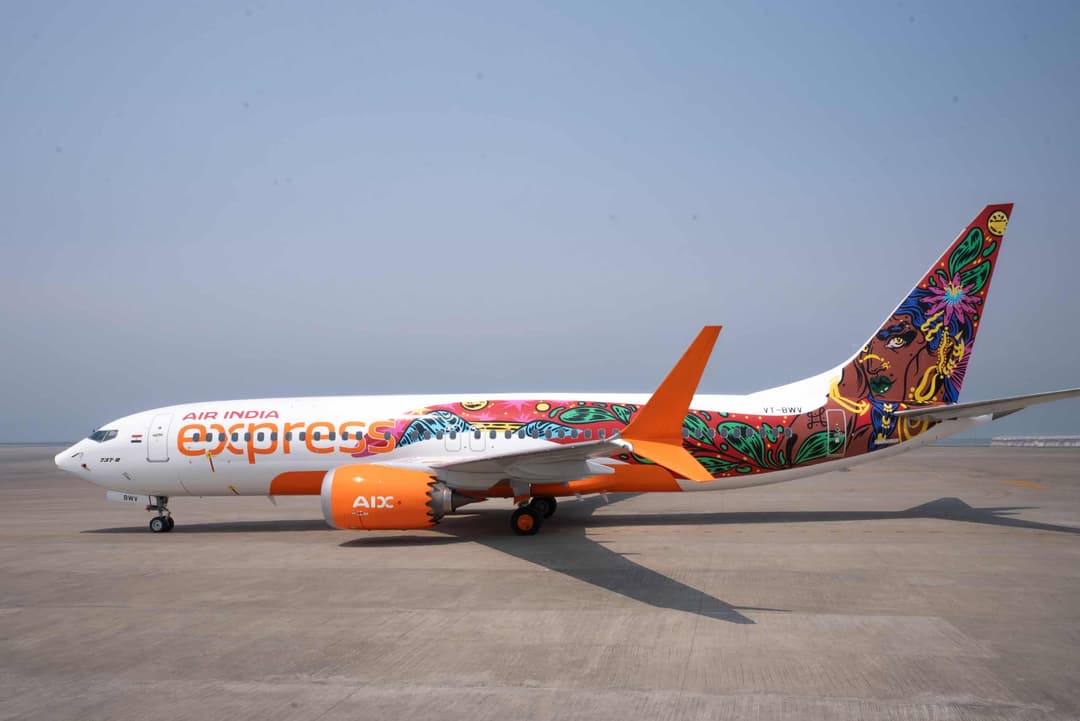 Air India Express unveils The Flying Canvas – India’s first Art-Wrapped Aircraft